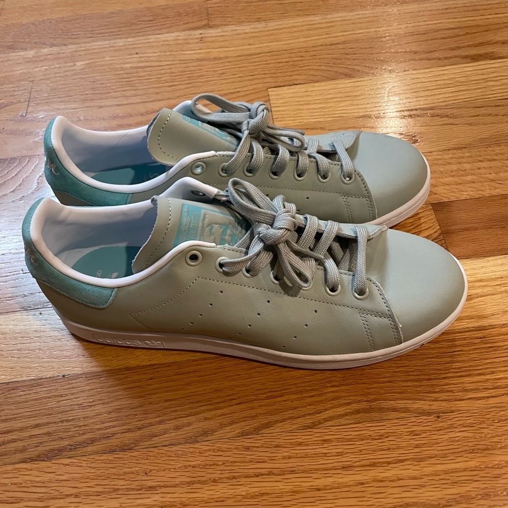 Adidas Stan Smith gray and blue Men’s shoes